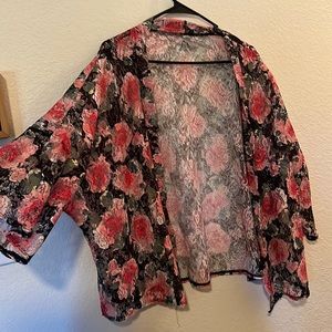 VINTAGE LACE CARDIGAN from LA fashion district 2016💐